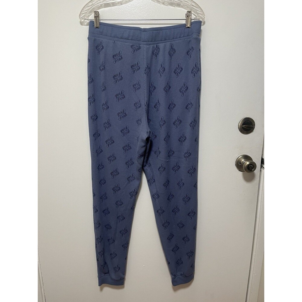 PINK Lilac Jogger Pants Cuffed Drawstring Waist Medium Women’s